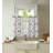 Wine Kitchen Curtain with Valance and Tiers
