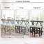 Ensemble de table et tabourets de bar de style campagnard, 3 pièces, avec port USB et tabourets rembourrés-1672852114-1672852115