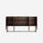 Modern Luxury Multi-Functional Sideboard - 3D Wave Texture With Marble-Like Countertop