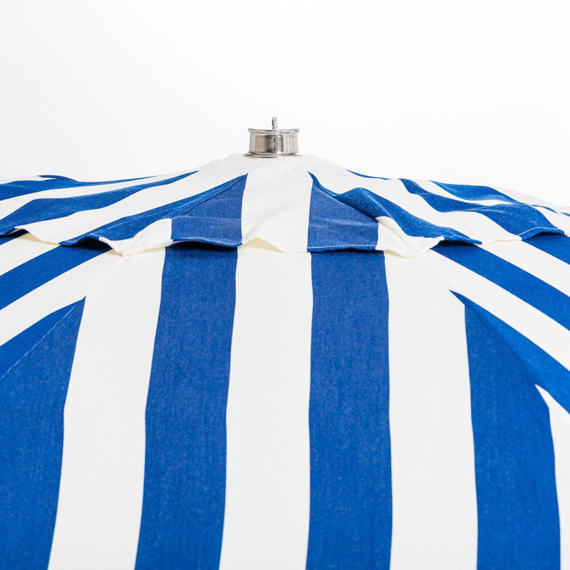 Patio 90'' W Umbrella, Blue/White