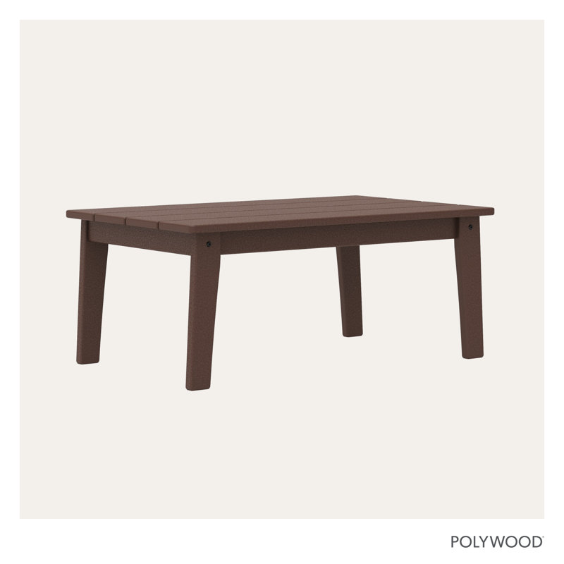 Lakeside Coffee Table, Dark Brown