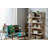 44X25x38" Vesta Bird Collage Print Settee