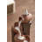 Unique Cascading Basins Ceramic Waterfall Incense Holder, Paired With A Pack Of Backflow Incense Cones. (Primary)