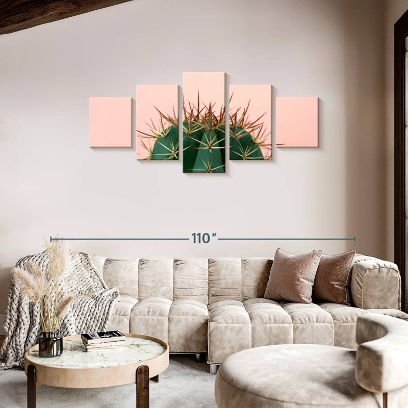 Simple Cactus, 36" H x 80" W