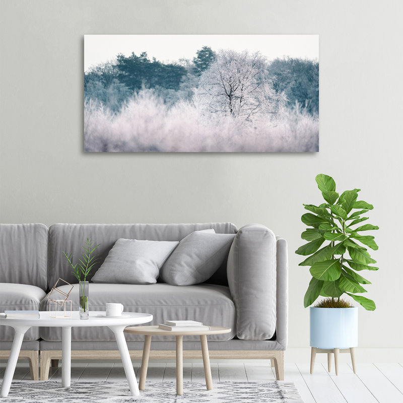 Winter Trees - Wrapped Canvas Print