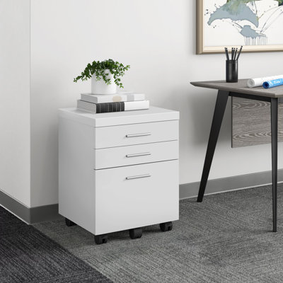 3 -Drawer Mobile File Cabinet