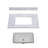 31'' Marble Bathroom Vanity Top with Sink