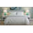 Foligno 27 in. Aqua Blue with Silver Flecks Table Lamp