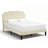 Full size Bed with Adjustable Tufted Headboard, Platform Bed, Mattress foundation, No Box Spring Needed-2101124065-2101124071