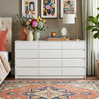 Commode 12 tiroirs au design élégant