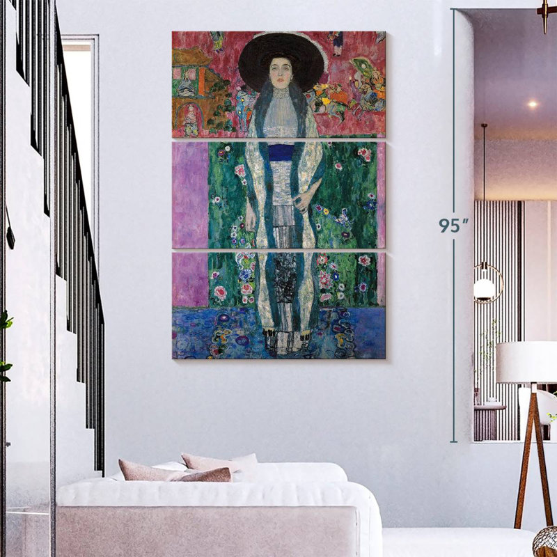 Leisha Adele Bloch-Bauer II 1912, 74" H x 48" W