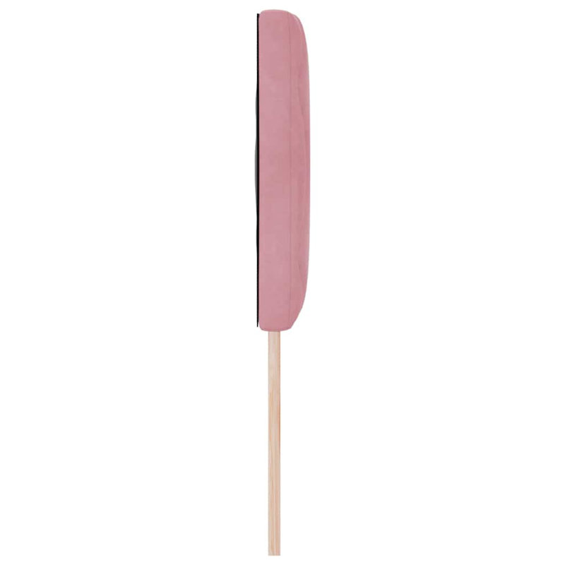 Headboard, 78cm H x 144cm W x 7cm D, Pink