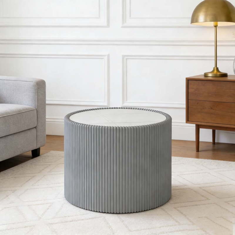 Side Table, Gray