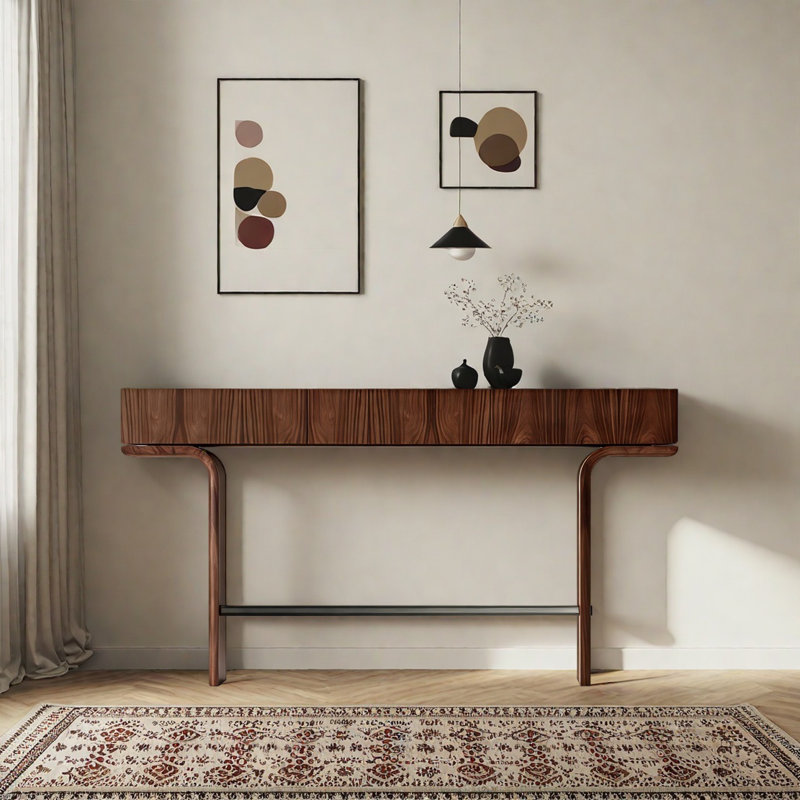 Retro Practical Console Table