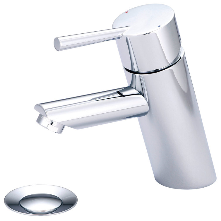 I2 Single-Hole Single-handle Bathroom Faucet with Drain Assembly