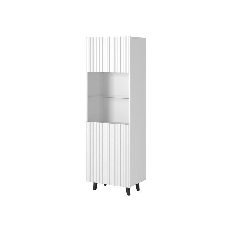 Grabowski 182cm H x 60cm W Standard Bookcase, White