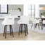 Tabouret de comptoir à hauteur fixe avec pivot-1598310342