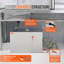 Commercial Grease Interceptor Stainless Steel Under-Sink Filtration System
