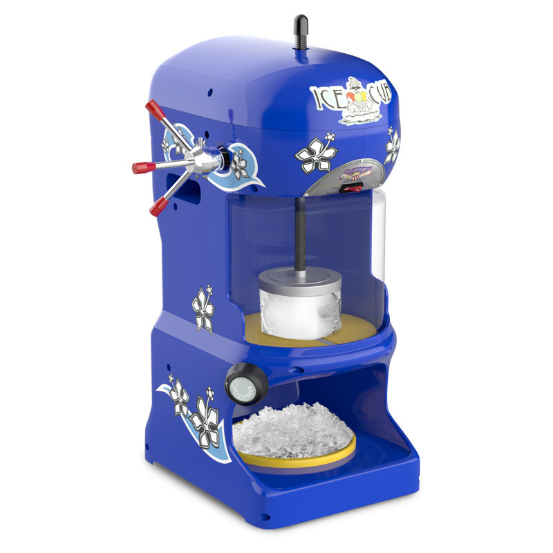 Great Northern Blue Stainless Steel Snow Cone Maker