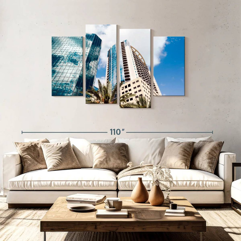 Lilie Buildings In Orlando, 48" H x 75" W