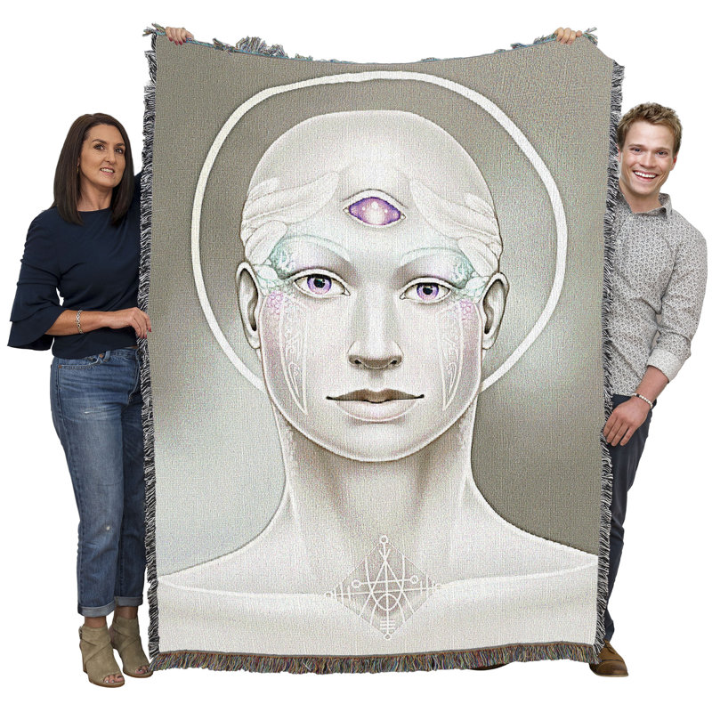 Pure Country Weavers A Need to Be Neutral Blanket by Ravynne Phelan - Fantasy Tarot Cards Gift Tapestry Throw Woven from Cotton - Made in The USA (72x54)