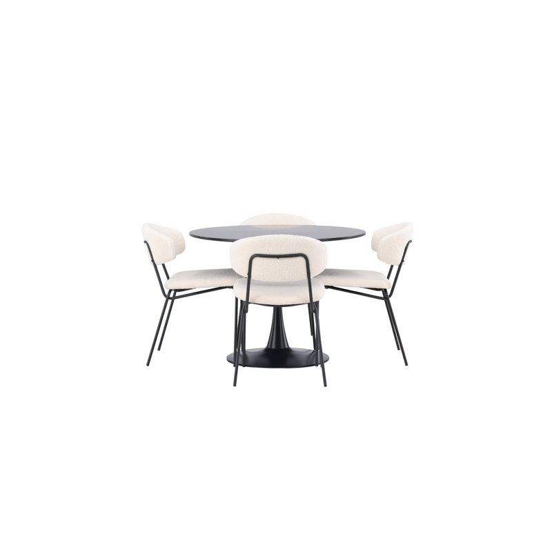 Whipple 4 - Person Dining Set