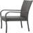 LITTLETON GREY PE WICKER STACKING CHAIR 4PCS-129215159