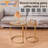 Glass Top Nesting Tables-88560551