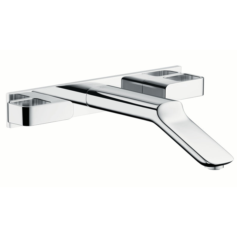 Urquiola Wall Mounted Bathroom Faucet, Chrome