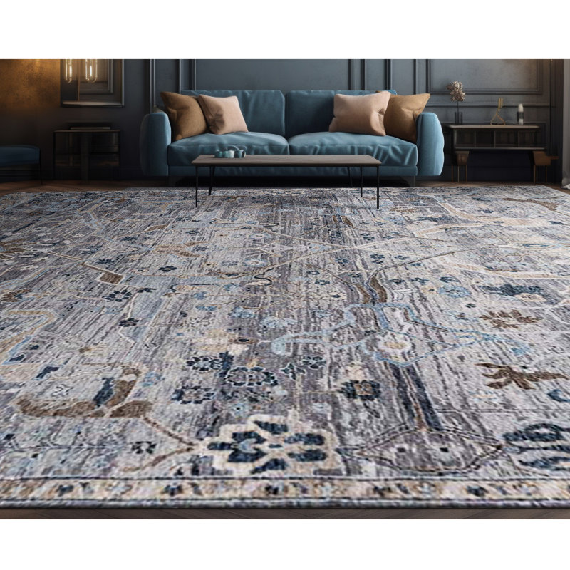 Wool Oriental Area Rug, Rectangle 8' x 10'