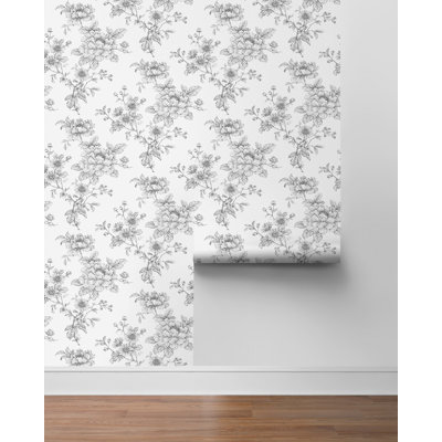 Rouleau de papier peint adhésif L 18 pi x l 27 po Jove