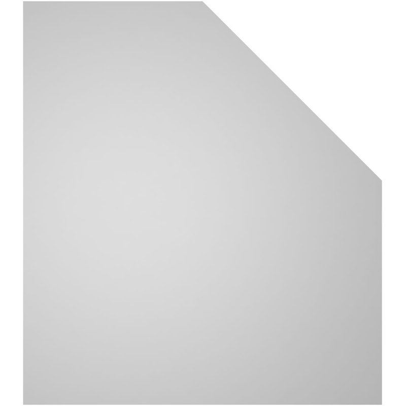 Évent en demi-octogone supérieur à montage en surface Signature, H 1,5 po x L 16 po x l 18 po