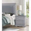 Table de chevet 2 tiroirs 1Pc