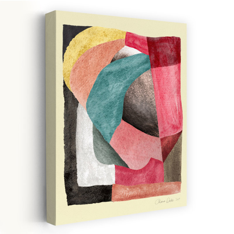 Compose l'art abstrait contemporain, H 24 po x l 16 po