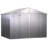 Elite Steel Storage Shed, 10X8, Galvalume