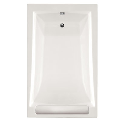 Regal 70'' x 43'' Soaking Fiberglass Bathtub