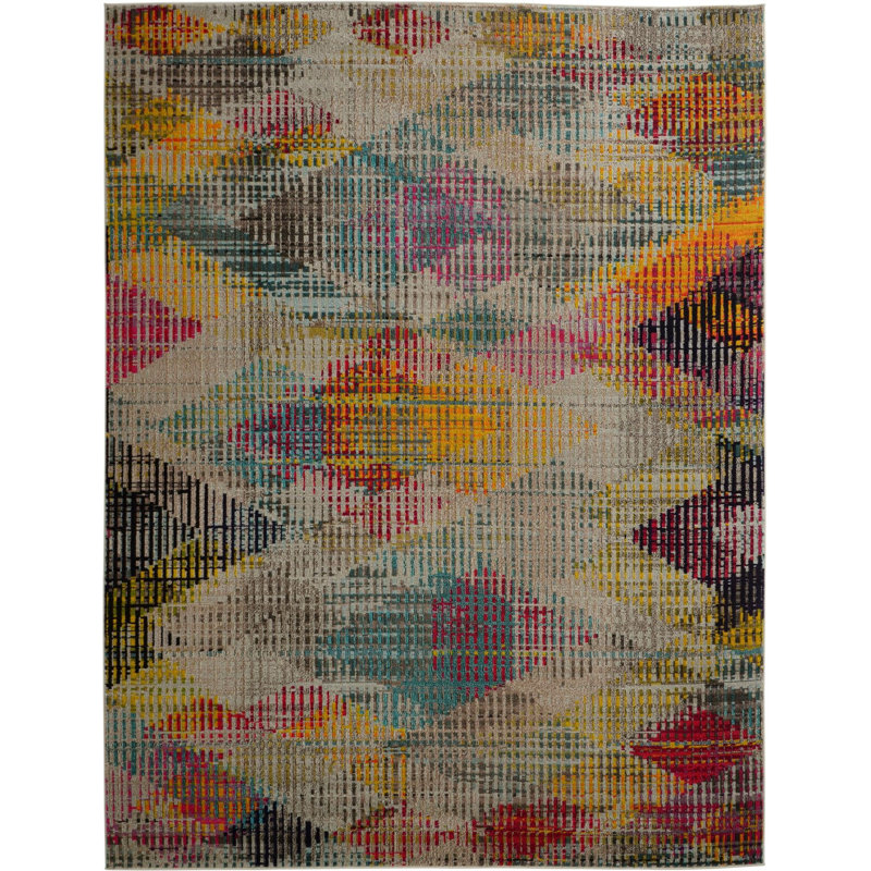  Chromatic Rug, Rectangle 8' x 10'