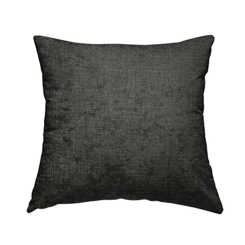 Eries Rectangular Cushion, Charcoal Grey