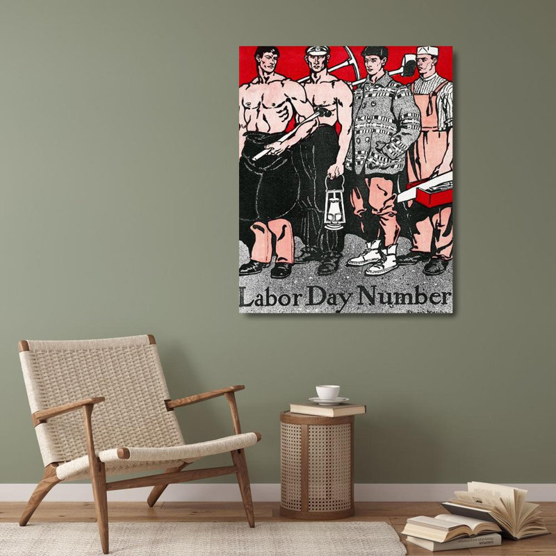«Latitude Run® Penfield, Edward», art sur toile tendue sous le titre: Labour Day Number 64230, H 34 po x l 28 po