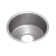 Lustertone 14.375" L x 14.375" W Undermount Kitchen Sink Kit