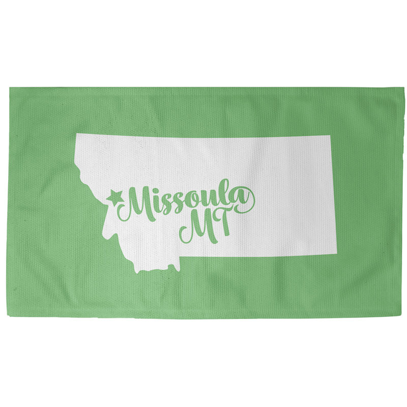 Tapis missoula montana green area, Rectangle 2 pi x 3 pi