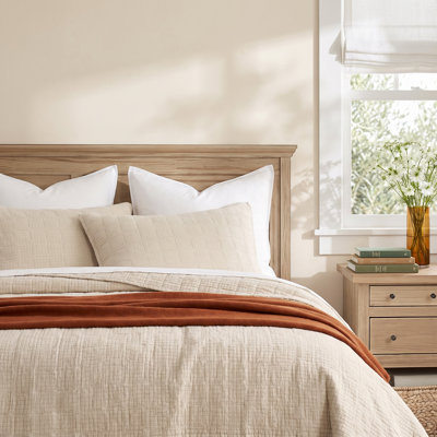 Crinkle Cotton Quilt Set