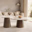 Table de bout décorative moderne en pierre et en bois massif Brayden-1972340049-1972340055