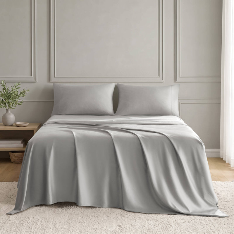 Ensemble de draps en coton Tencel, Cal King, Harbour Mist