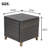 Square Outdoor Side Table , 23.6 " W 23.6 " D