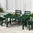 Joubert 34" W x 66" D Plastic Rectangular Patio Dining Table-848530443