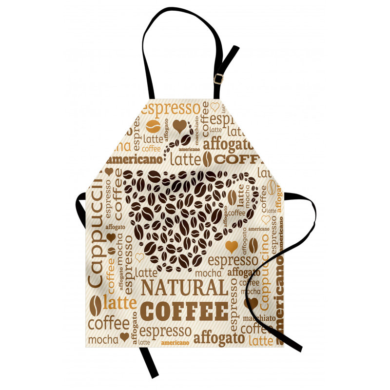 Tablier naturel affogato cappuccino latte