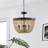 Adut 4 - Light Dimmable Lantern Empire Chandelier