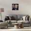 "Tuxedo Adorned Cat", art mural sur toile flottante noire, design par Lucia Heffernan-1124881446-1124881465