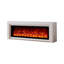 White Solid Wood TV Cabinet Fireplace-117601033-117601030